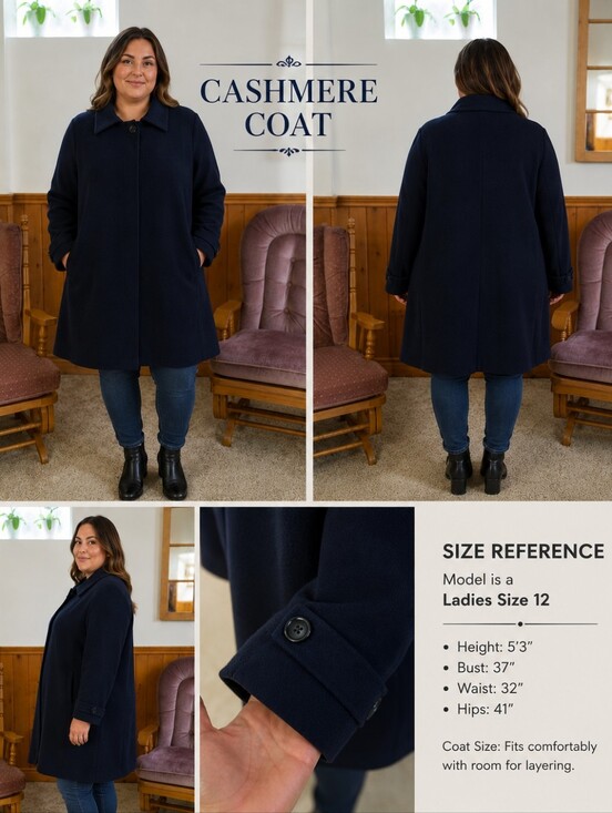 Lorne Mitchel Jackets & Blazers - Size 12 Lorne Mitchel pure virgin rolling cashmere dress jacket